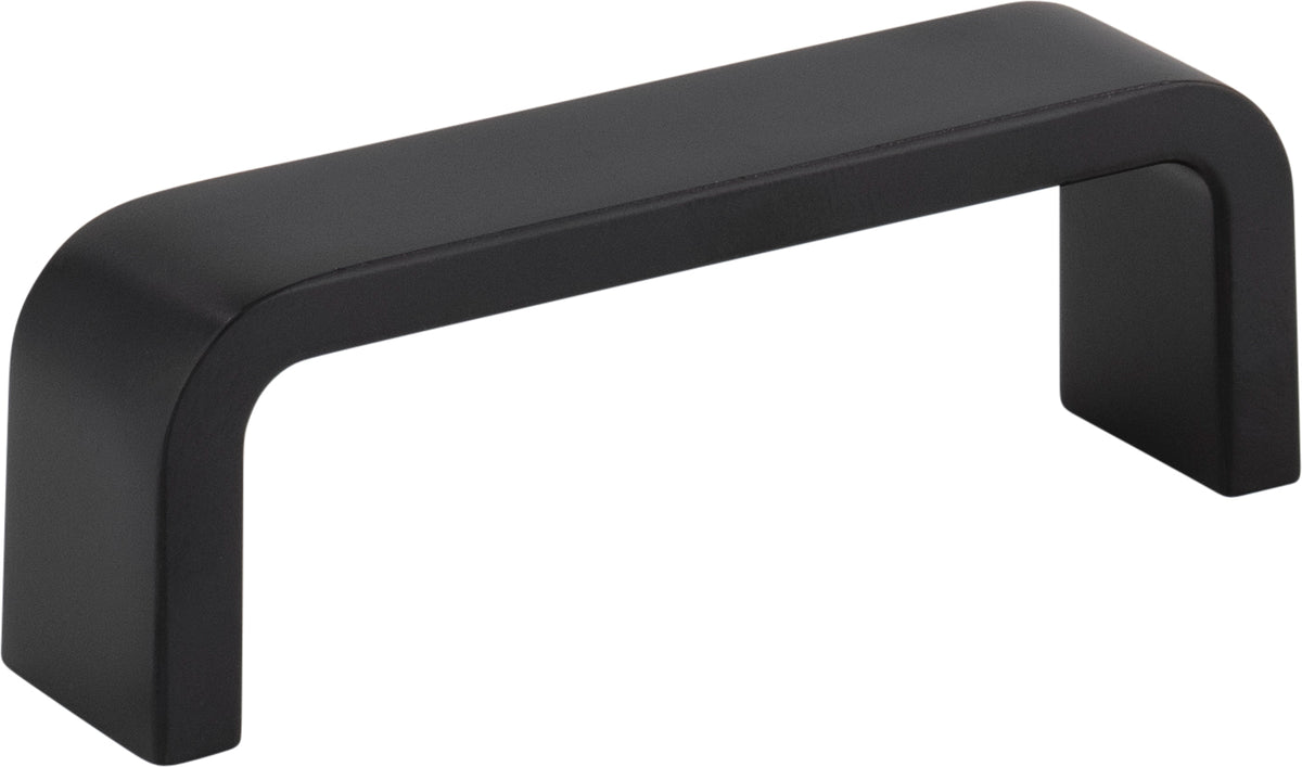 Elements Asher Handle in Matte Black, 3"