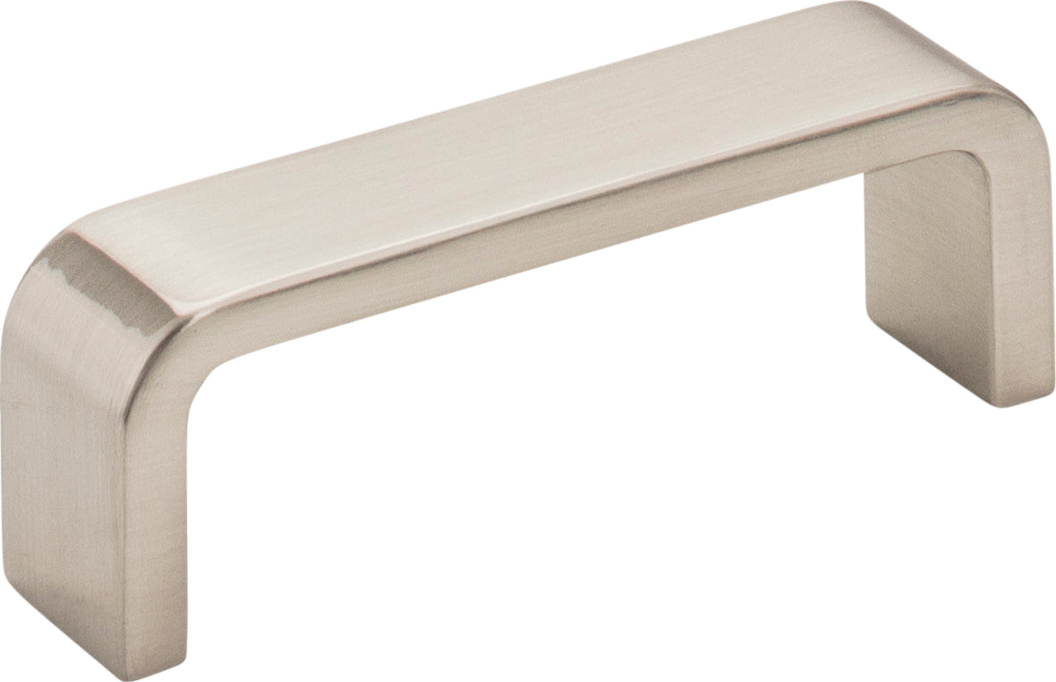 Elements Asher Handle in Satin Nickel, 3"