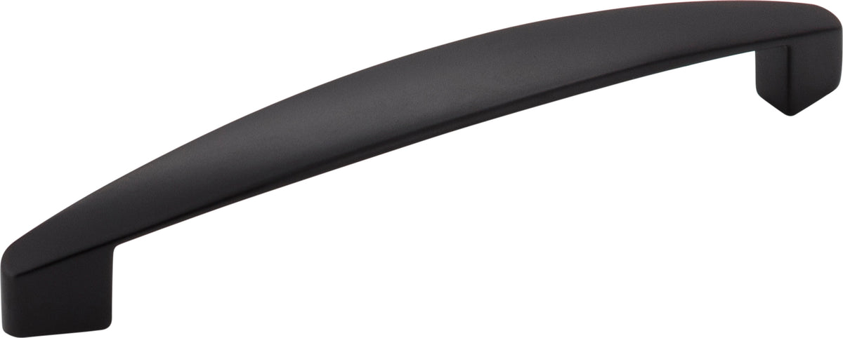 Elements Belfast Handle in Matte Black, 5" (OL 5 9/16")