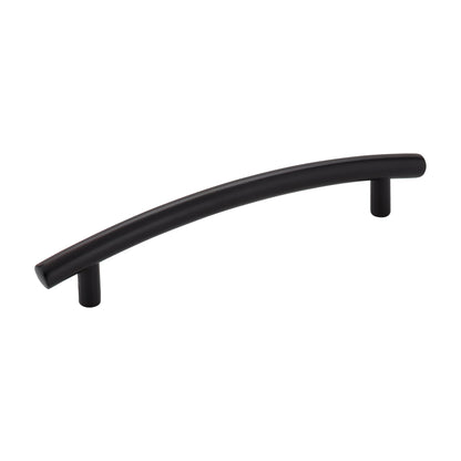 Elements Belfast Handle in Matte Black, 5" (OL 6 9/16")