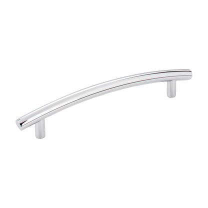 Elements Belfast Handle in Polished Chrome, 5" (OL 6 9/16")