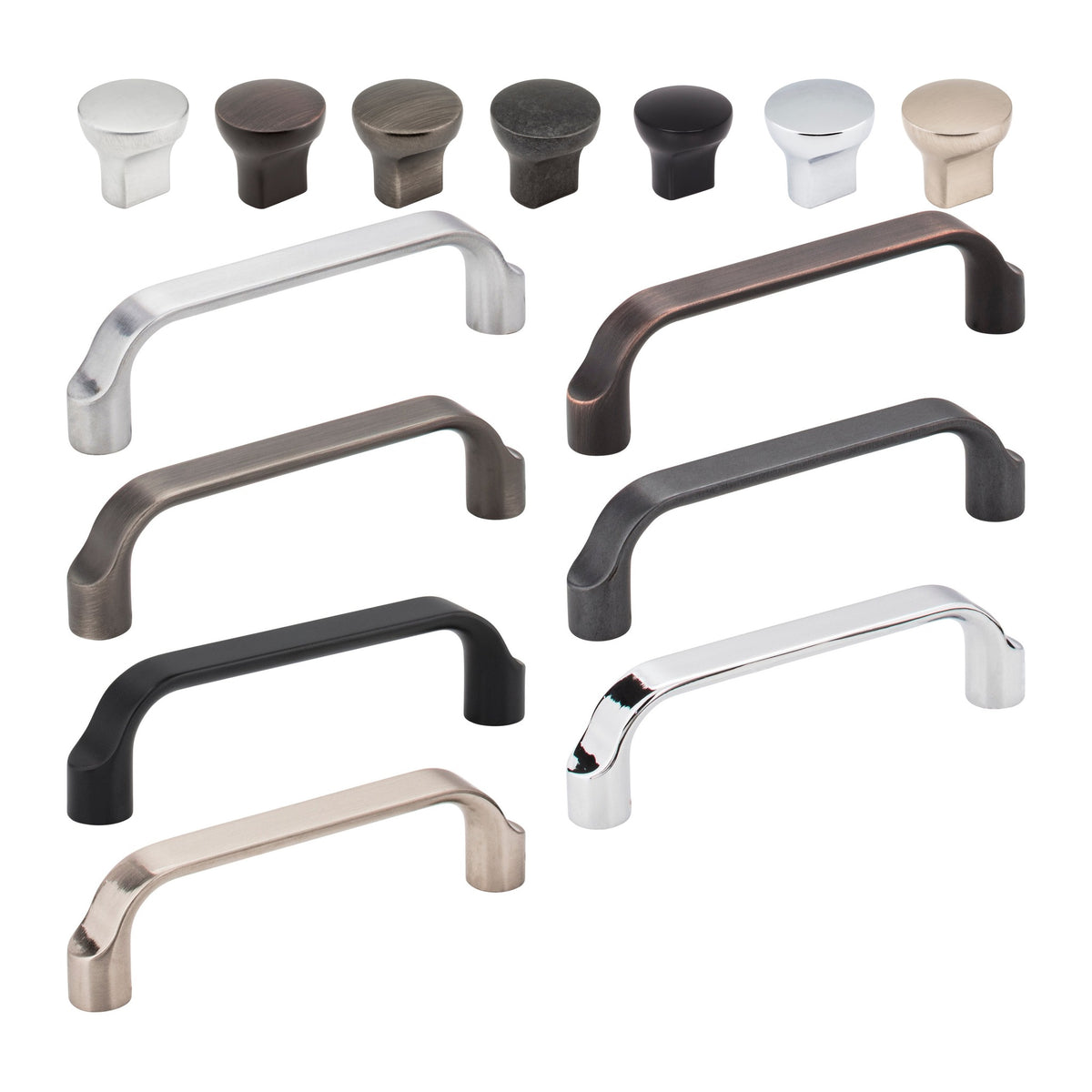 Elements Brenton Handle knob and pull in all 7 finishes