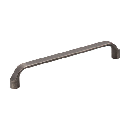 Elements Brenton Handle in Brushed Pewter, 6 1/4"