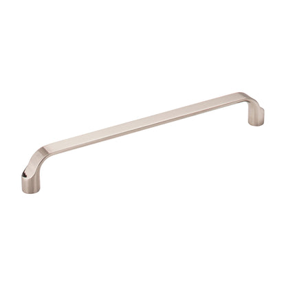 Elements Brenton Handle in Satin Nickel, 7 1/2"