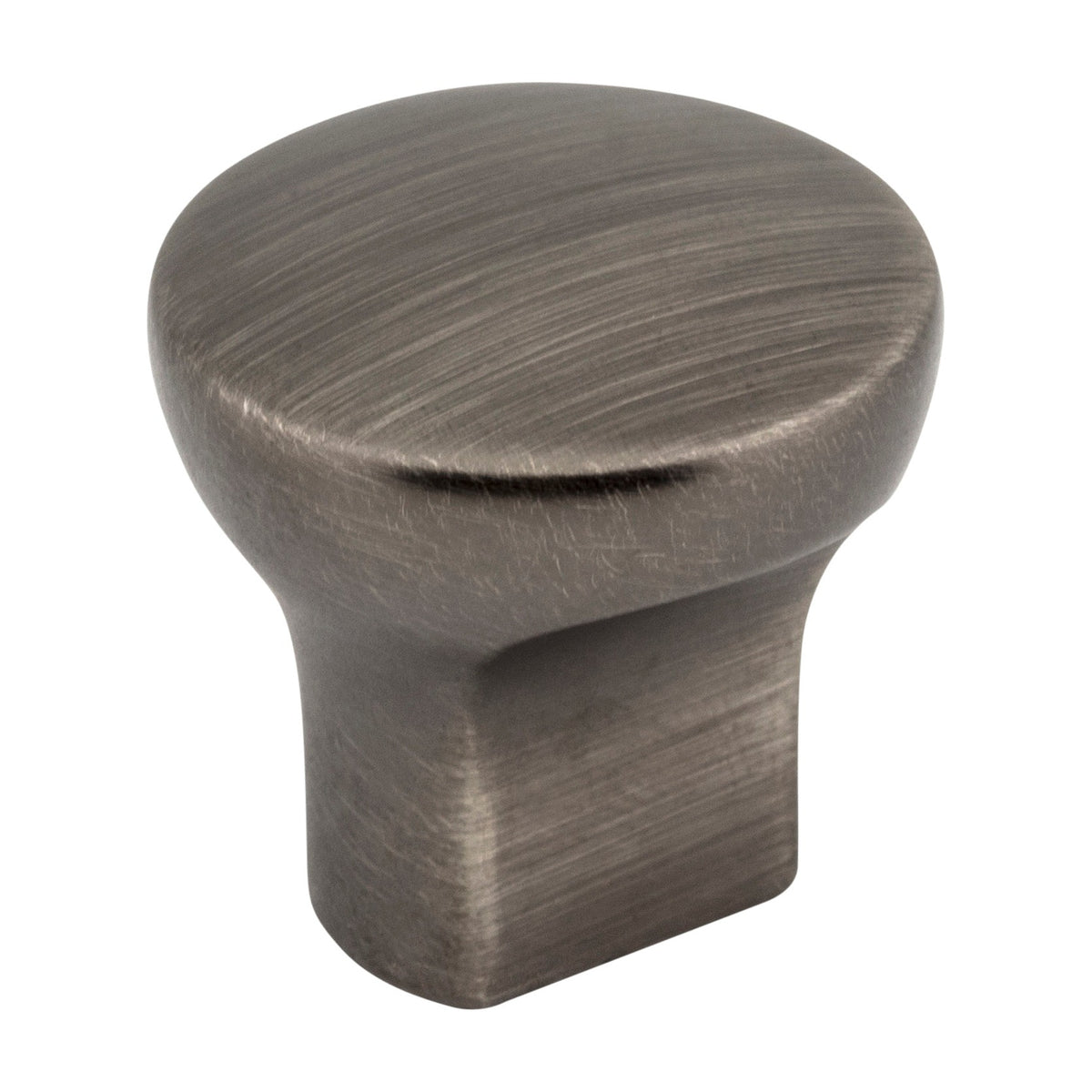 Elements Brenton Handle in Brushed Pewter, Knob