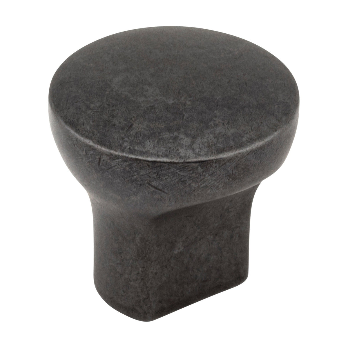 Elements Brenton Handle in Gun Metal, Knob