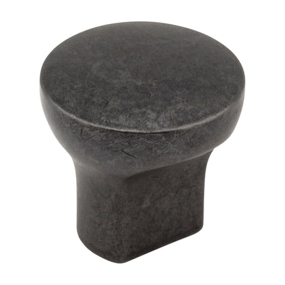 Elements Brenton Handle in Gun Metal, Knob