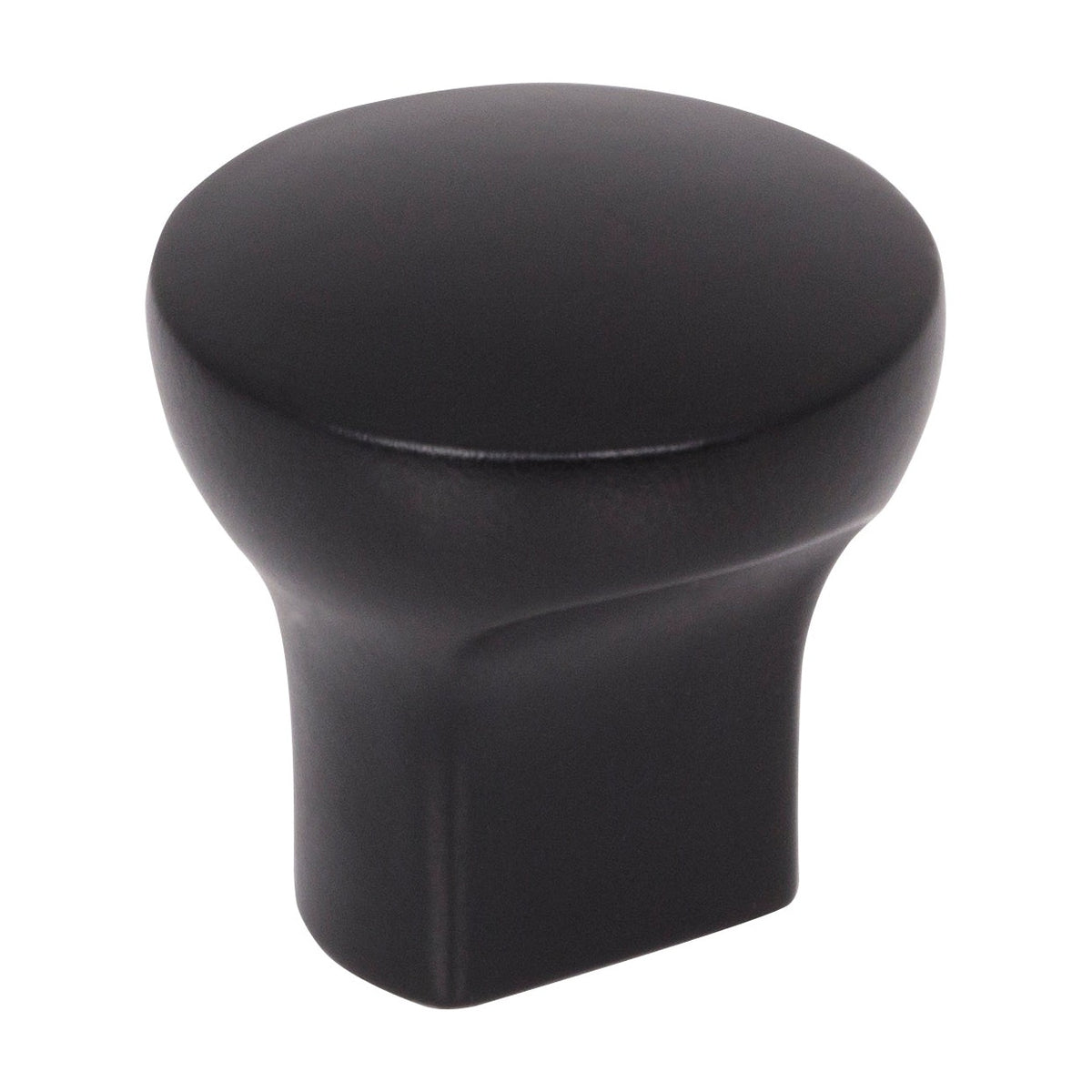 Elements Brenton Handle in Matte Black, Knob