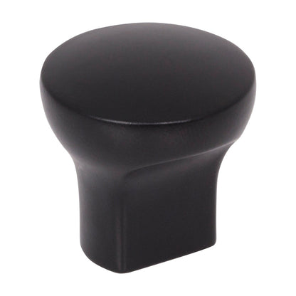 Elements Brenton Handle in Matte Black, Knob