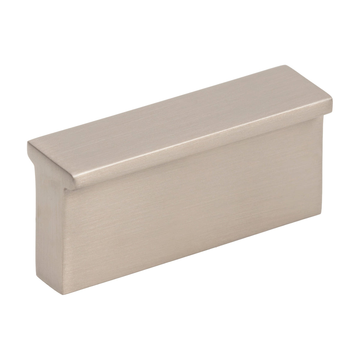 Elements Brewer Handle in Satin Nickel, 1 1/4"