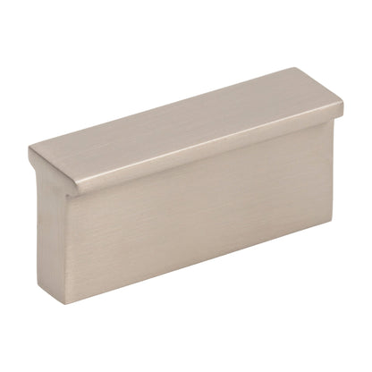Elements Brewer Handle in Satin Nickel, 1 1/4"