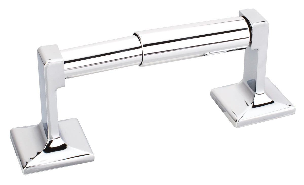 Elements Bridgeport Spring-Loaded Paper Holder in Polished Chrome