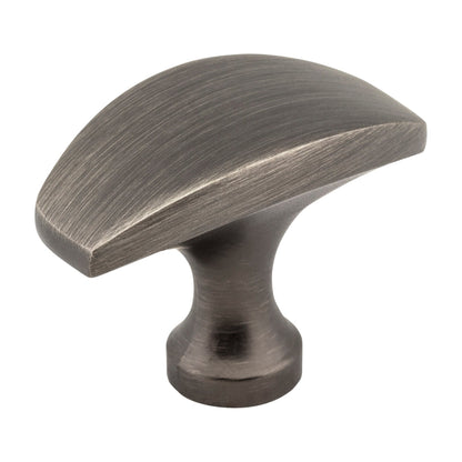 Elements Cosgrove Handle in Brushed Pewter, Knob