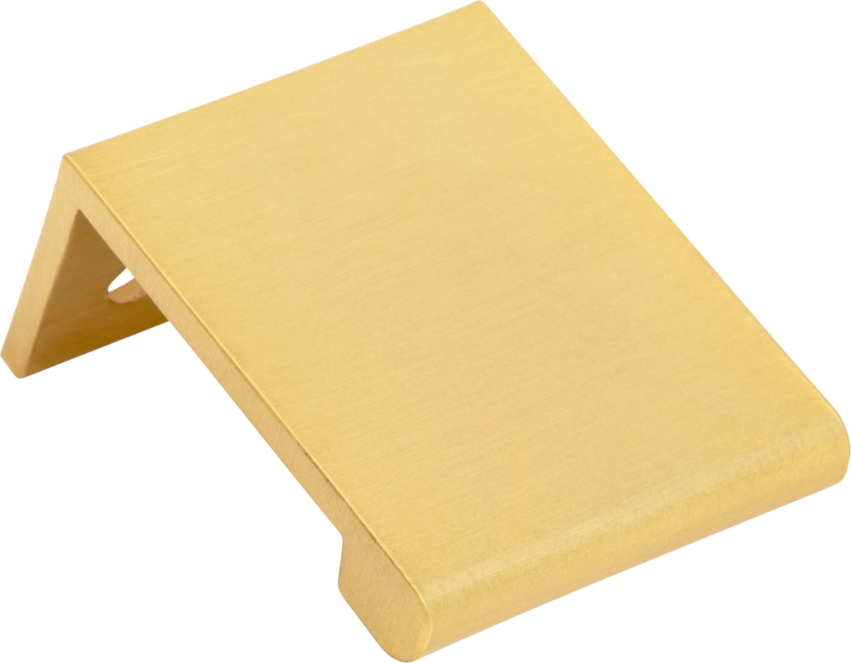 Elements Edgefield Handle in Brushed Gold, 1 1/4"