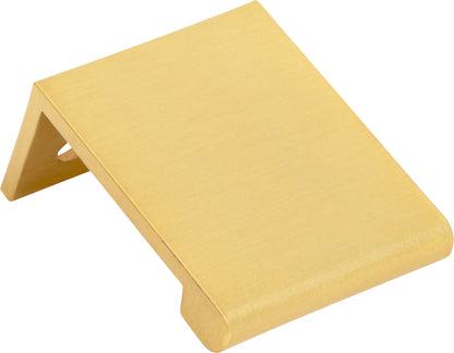 Elements Edgefield Handle in Brushed Gold, 1 1/4"