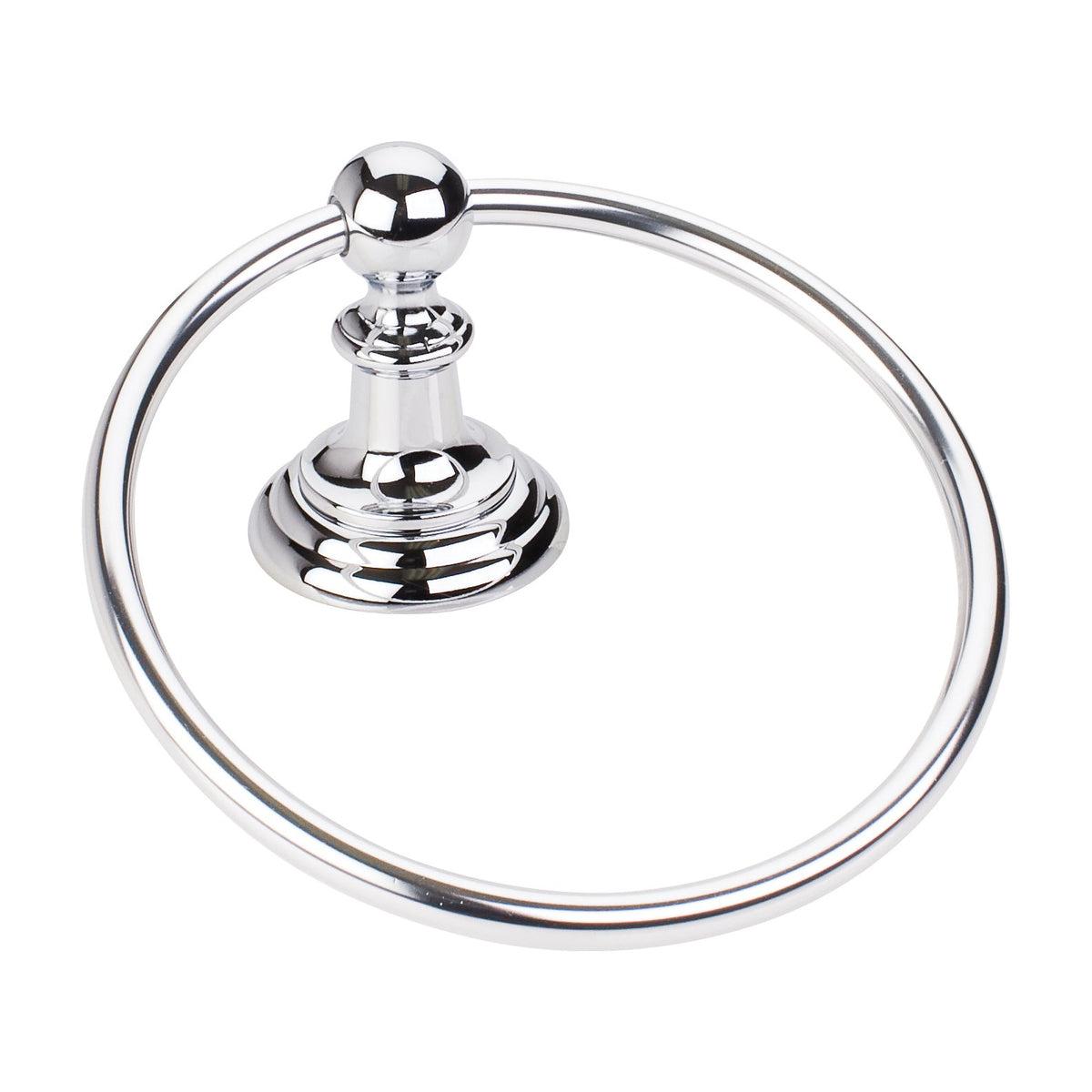 Elements Fairview Towel Ring in Polished Chrome