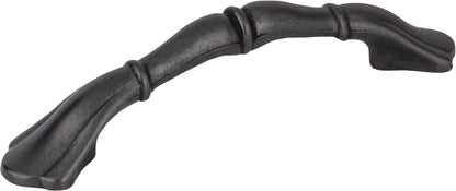 Elements Gatsby Handle in Gun Metal, 3" (OL 4 1/2")