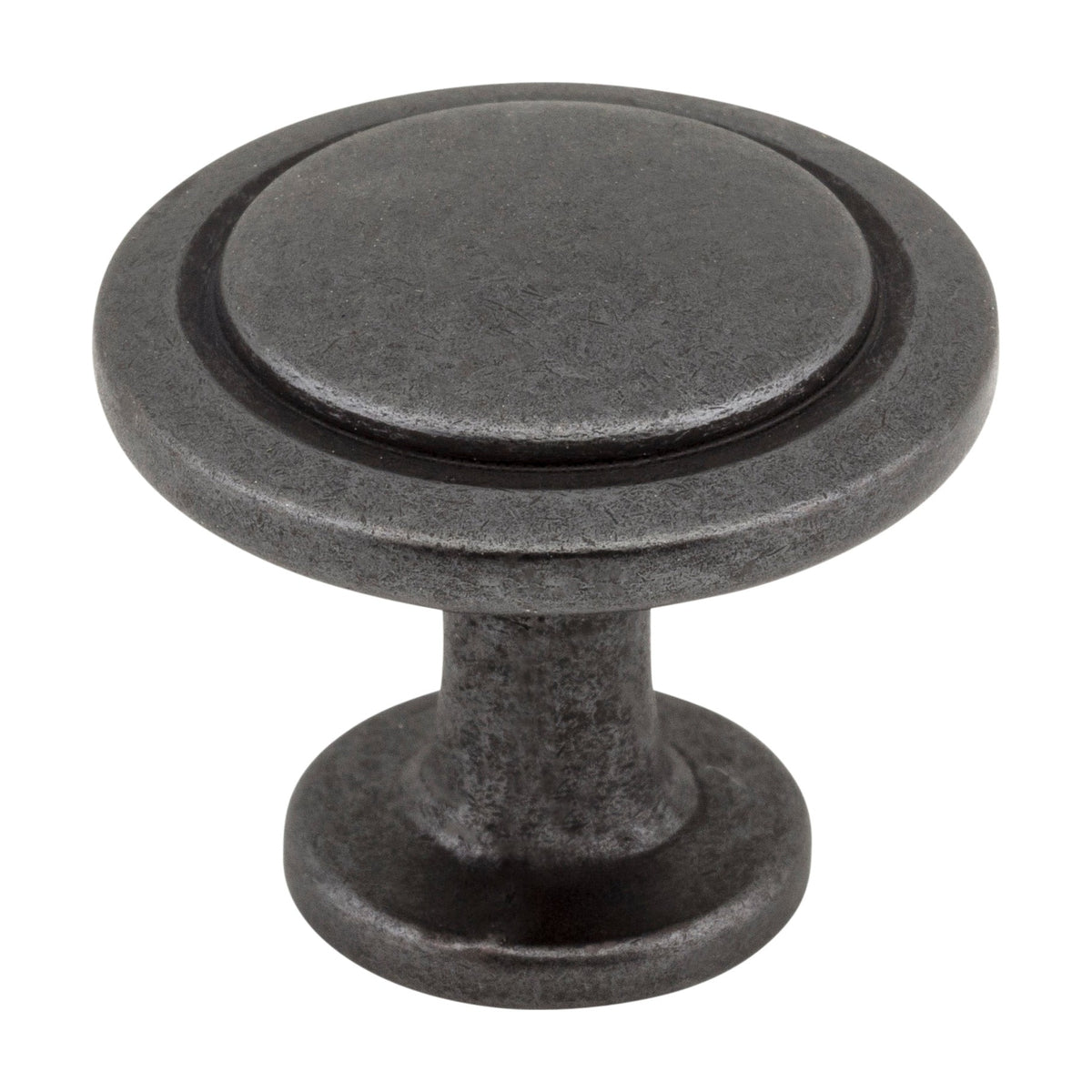 Elements Gatsby Handle in Gun Metal, 1 1/4" Round Knob