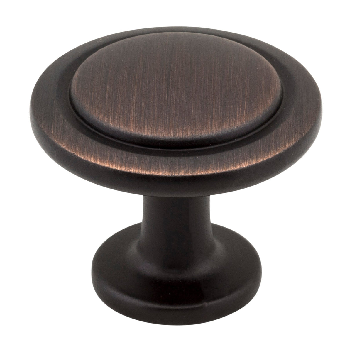 Elements Gatsby Handle in Brushed Oil Rubbed Bronze, 1 1/4" Round Knob