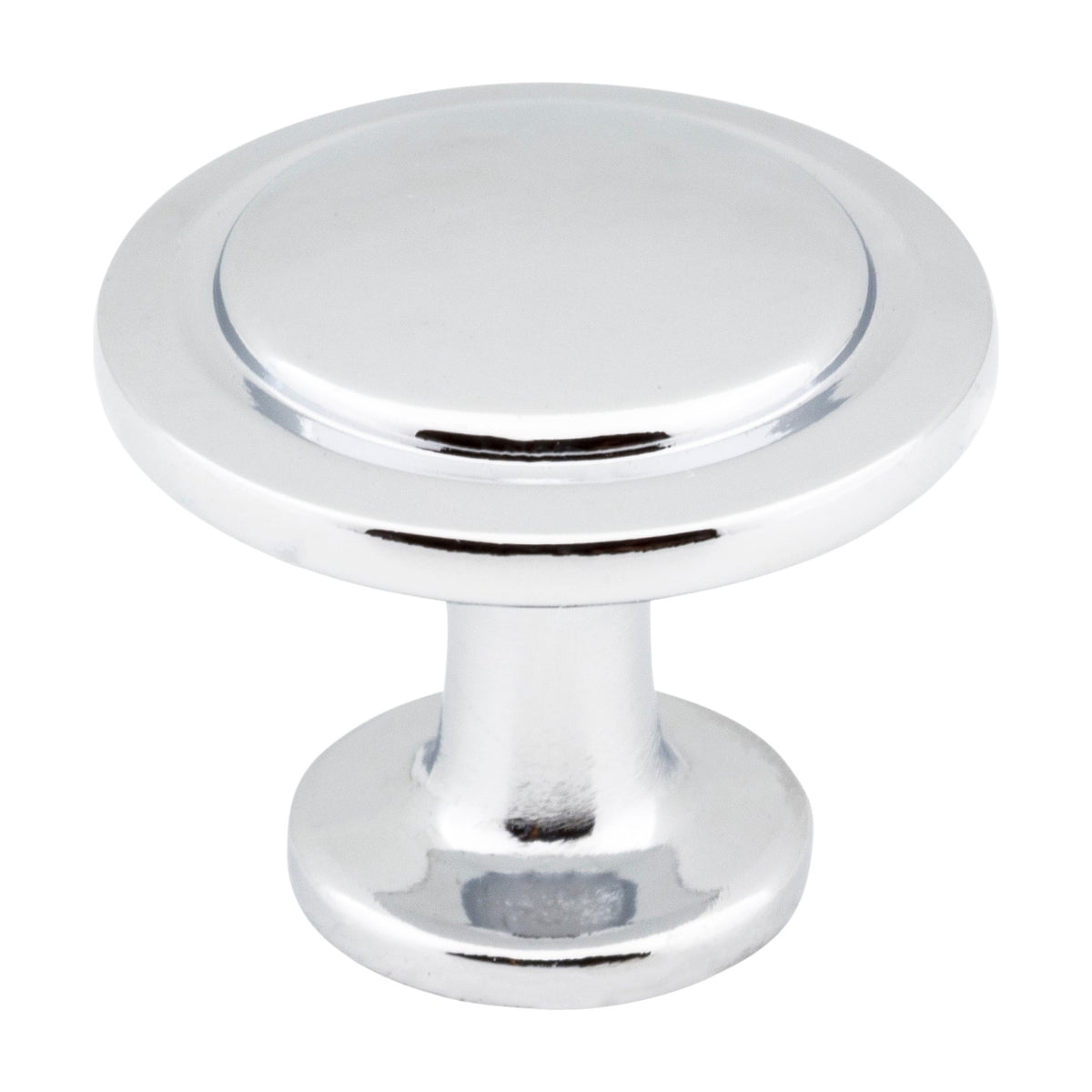 Elements Gatsby Handle in Polished Chrome, 1 1/4" Round Knob