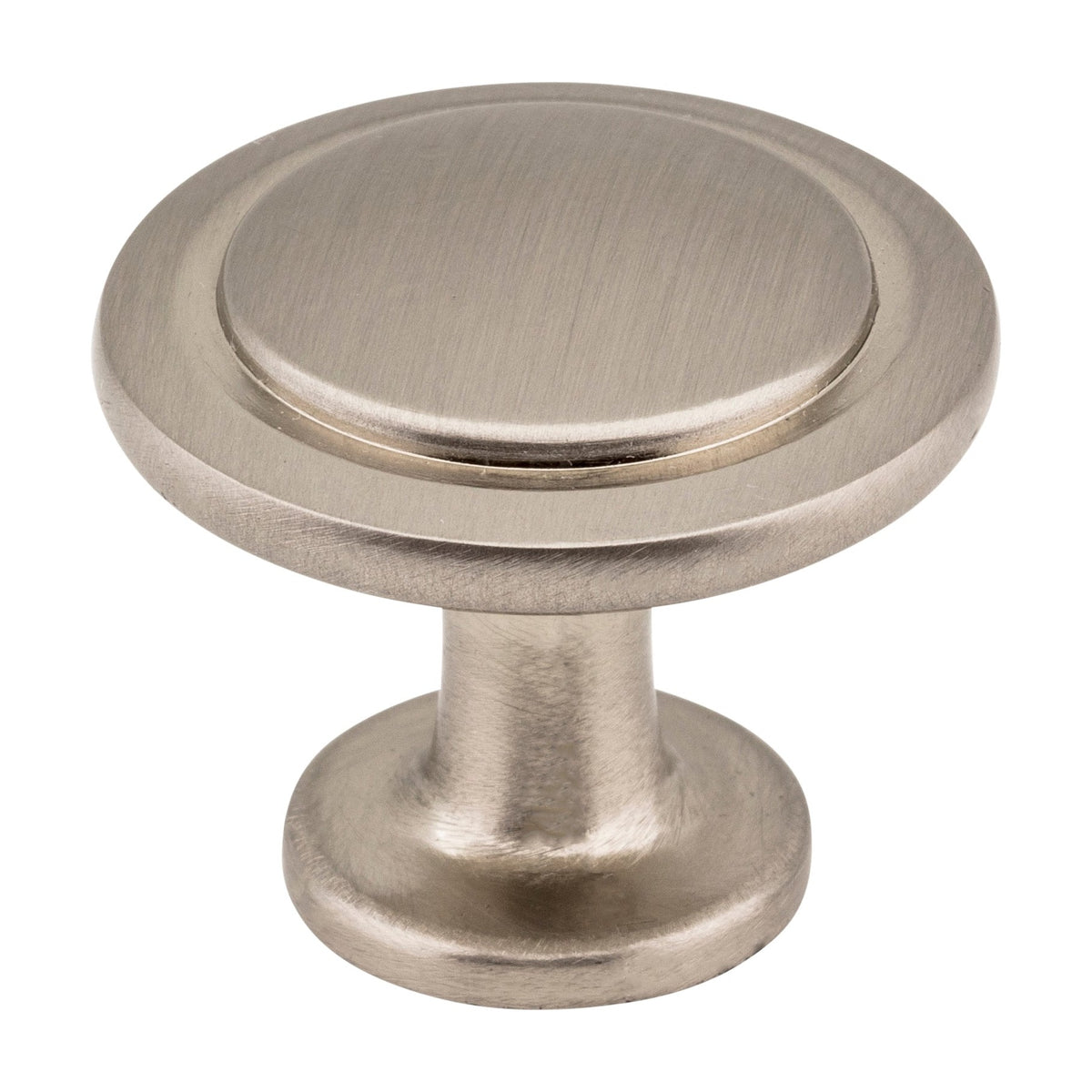 Elements Gatsby Handle in Satin Nickel, 1 1/4" Round Knob