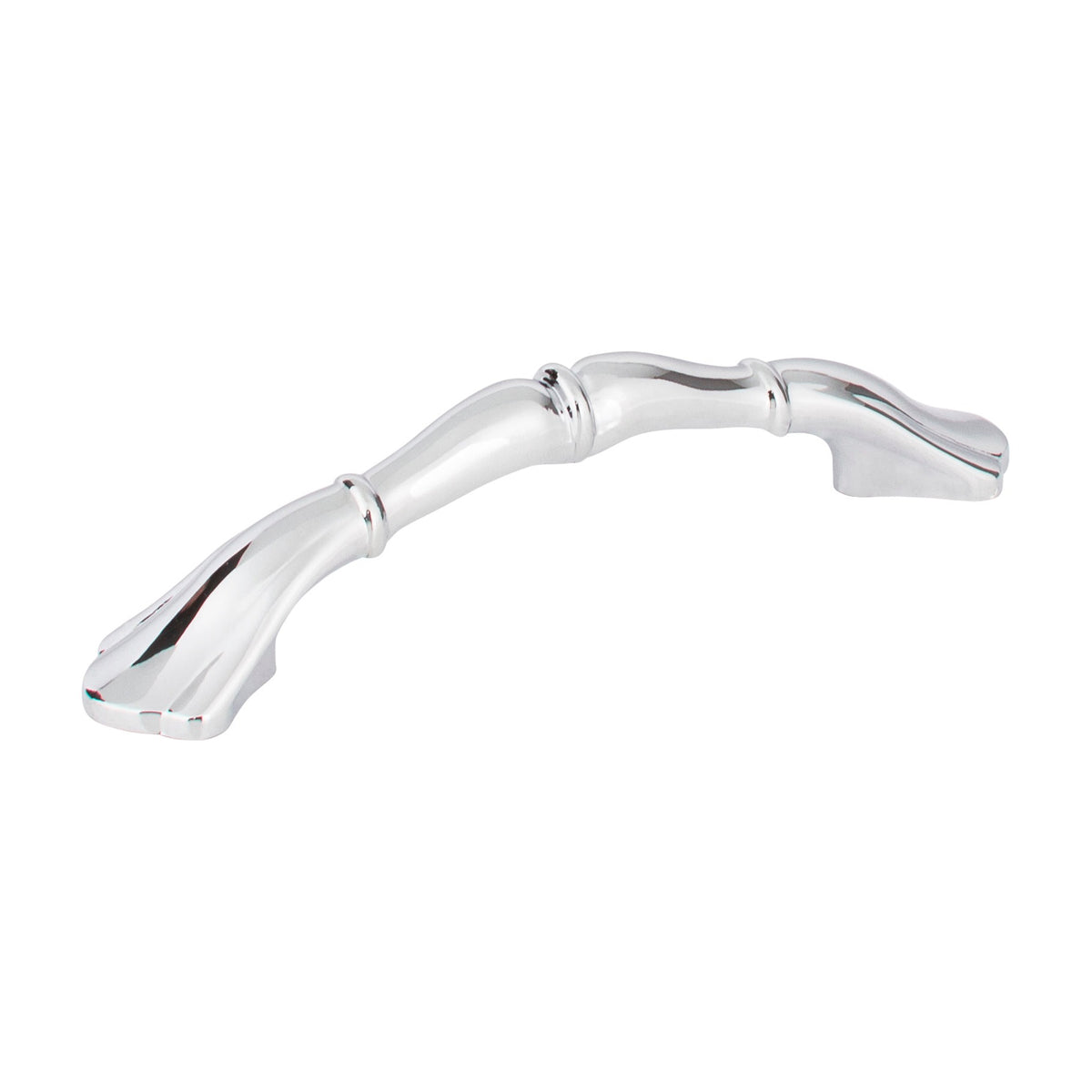 Elements Gatsby Handle in Polished Chrome, 3" (OL 4 1/2")