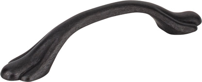 Elements Gatsby Handle in Gun Metal, 3" (OL 4 1/4")