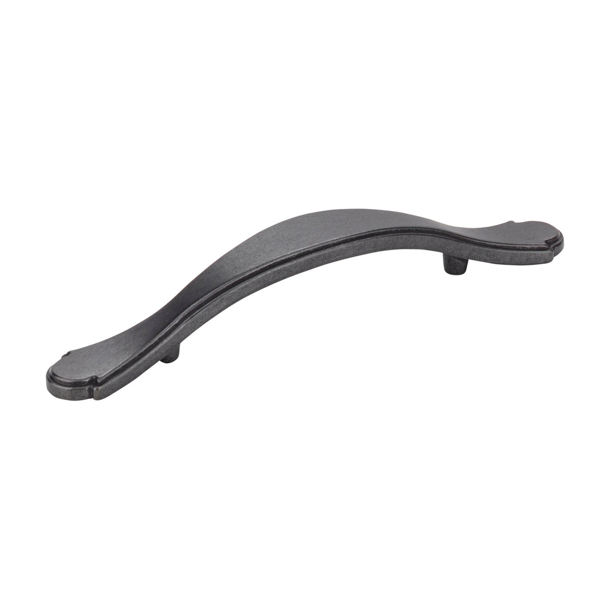 Elements Gatsby Handle in Gun Metal, 3" (OL 5 5/16")