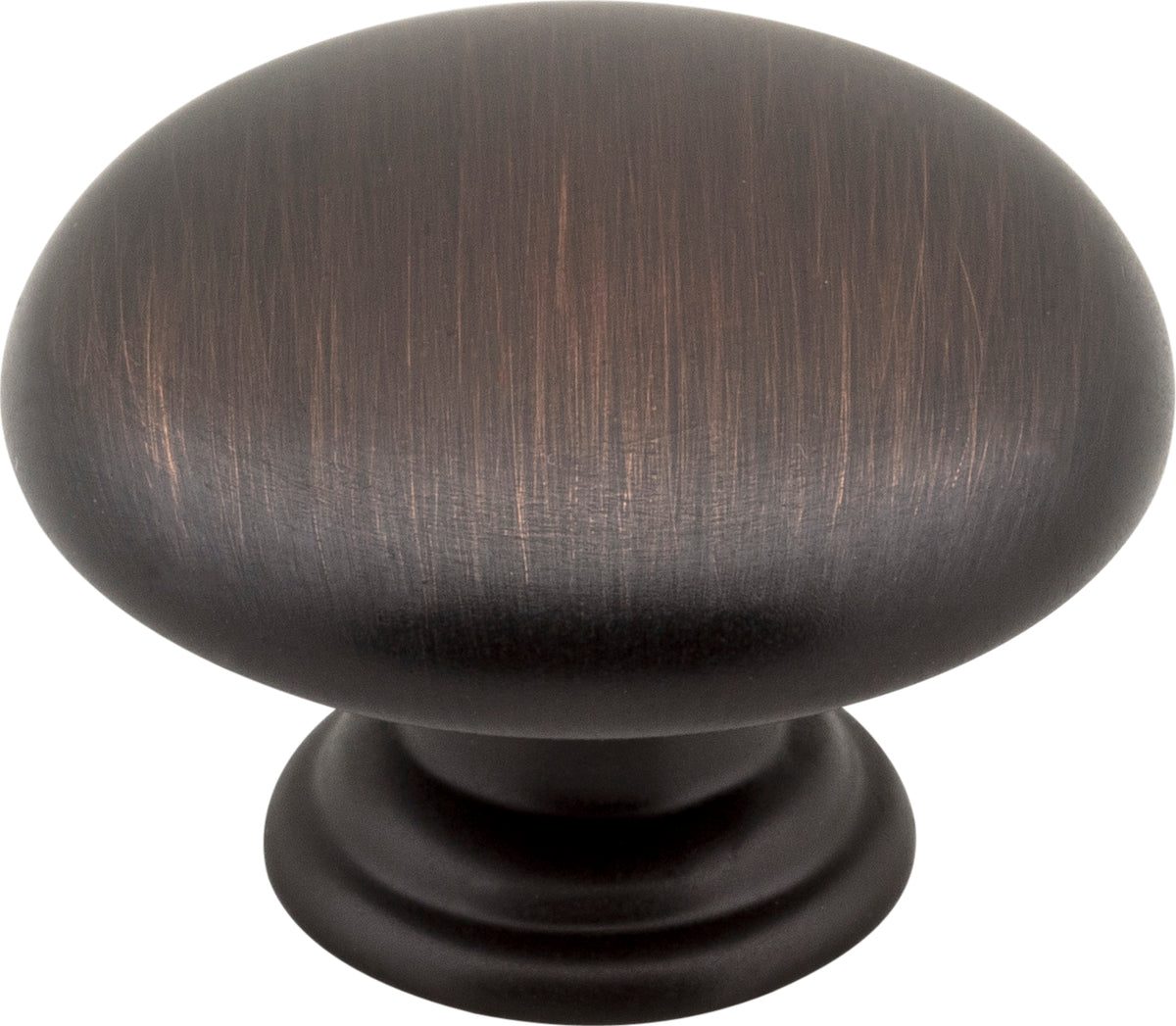 Elements Gatsby Handle in Brushed Oil Rubbed Bronze, 1 3/16" Mushroom Knob Style 3950