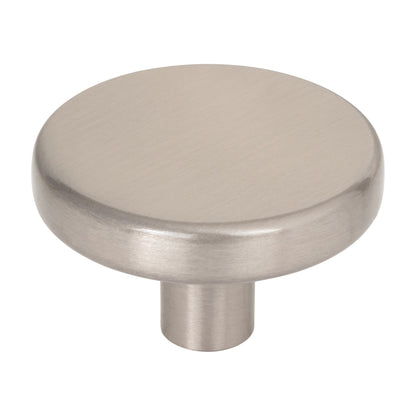 Elements Gibson Handle in Satin Nickel, 1 5/8" Knob