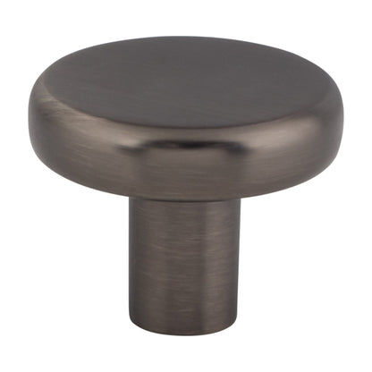 Elements Gibson Handle in Brushed Pewter, 1 1/4" Knob