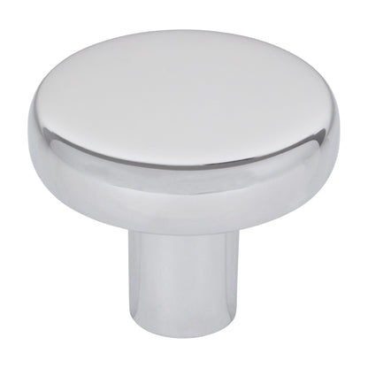 Elements Gibson Handle in Polished Chrome, 1 1/4" Knob