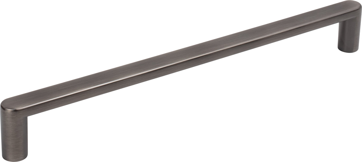 Elements Gibson Handle in Brushed Pewter, 12" Appliance Handle