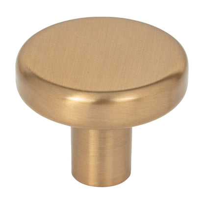 Elements Gibson Handle in Satin Bronze, 1 1/4" Knob