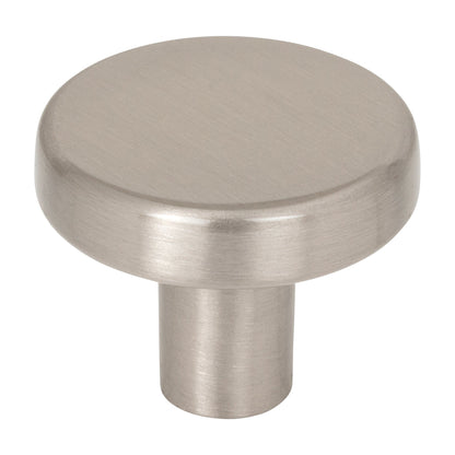 Elements Gibson Handle in Satin Nickel, 1 1/4" Knob