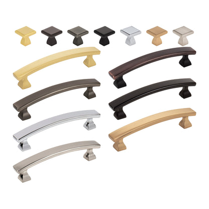 Elements Hadly Handle knob and pull in all 7 finishes