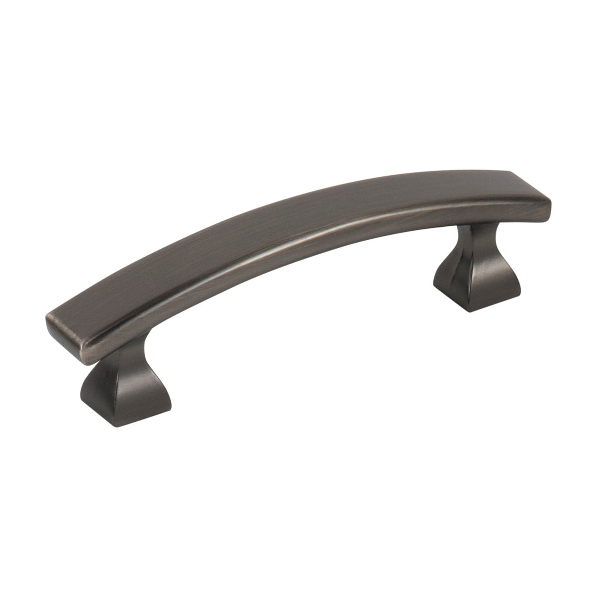 Elements Hadly Handle in Brushed Pewter, 3"