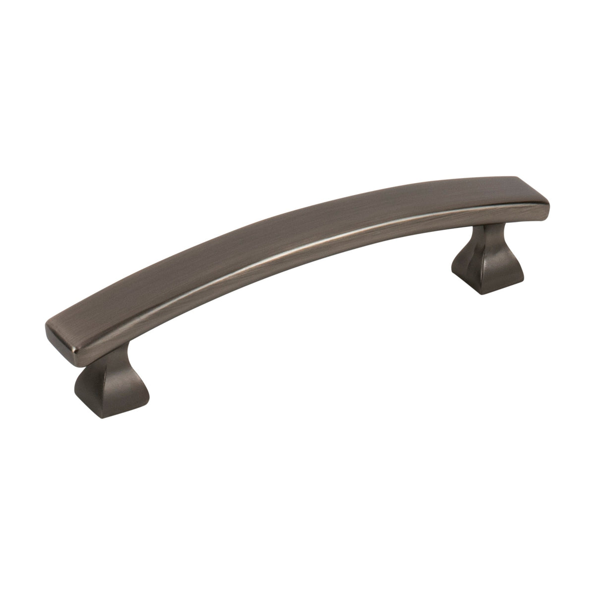 Elements Hadly Handle in Brushed Pewter, 3 3/4"