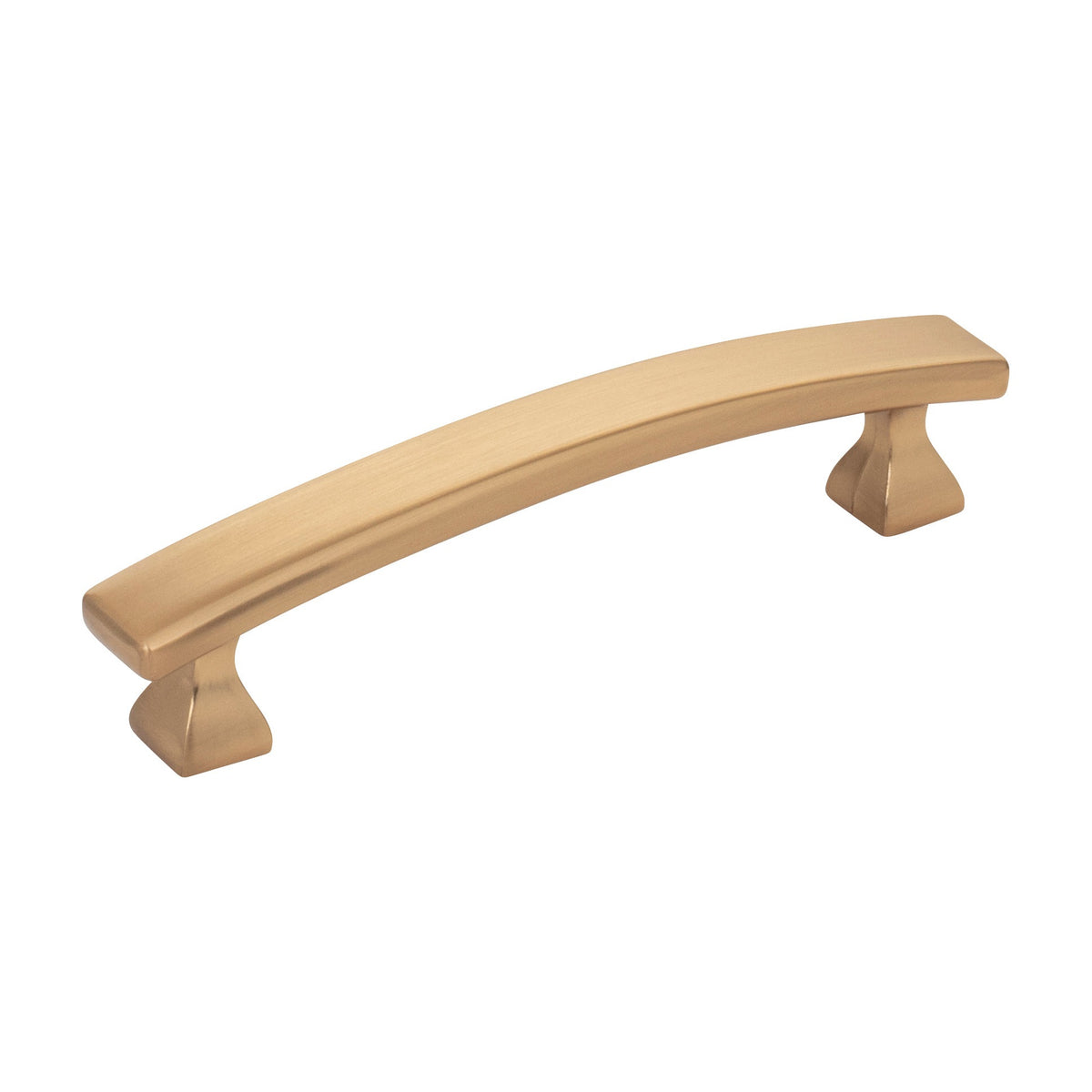 Elements Hadly Handle in Satin Bronze, 3 3/4"