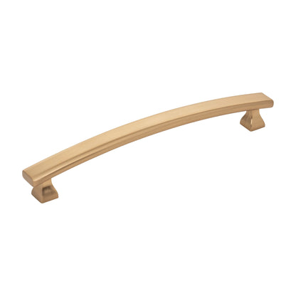 Elements Hadly Handle in Satin Bronze, 6 1/4"
