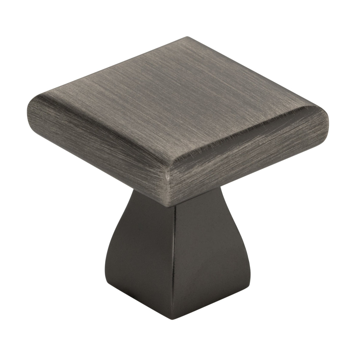 Elements Hadly Handle in Brushed Pewter, Knob