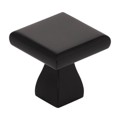 Elements Hadly Handle in Matte Black, Knob