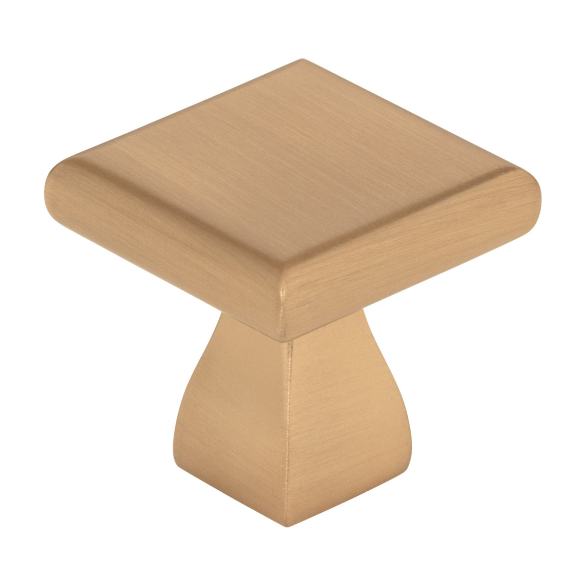 Elements Hadly Handle in Satin Bronze, Knob