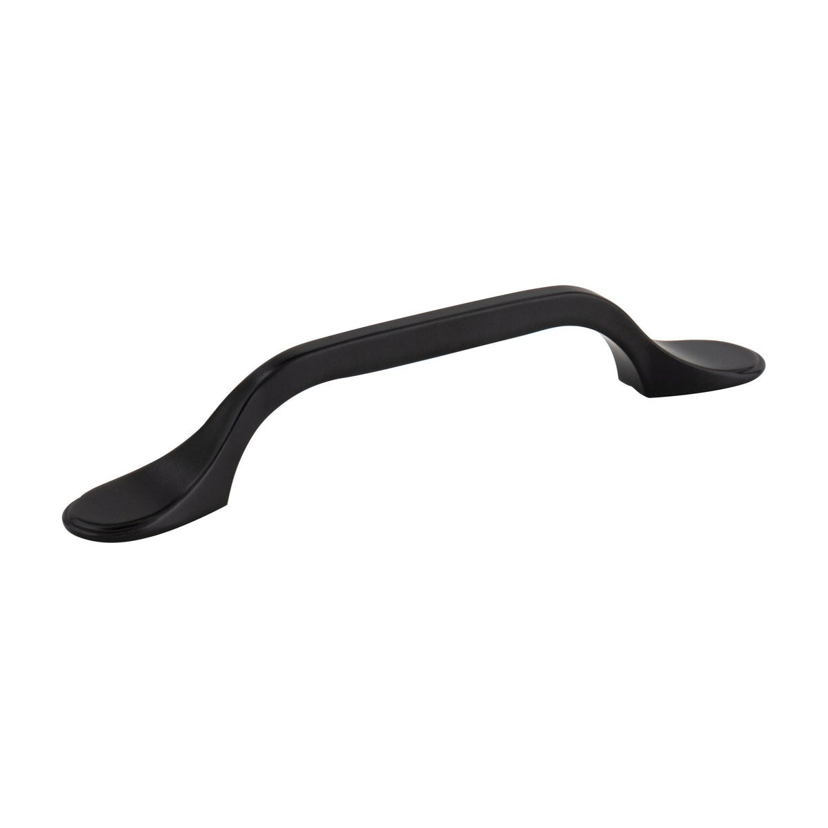 Elements Kenner Handle in Matte Black, 3 3/4"