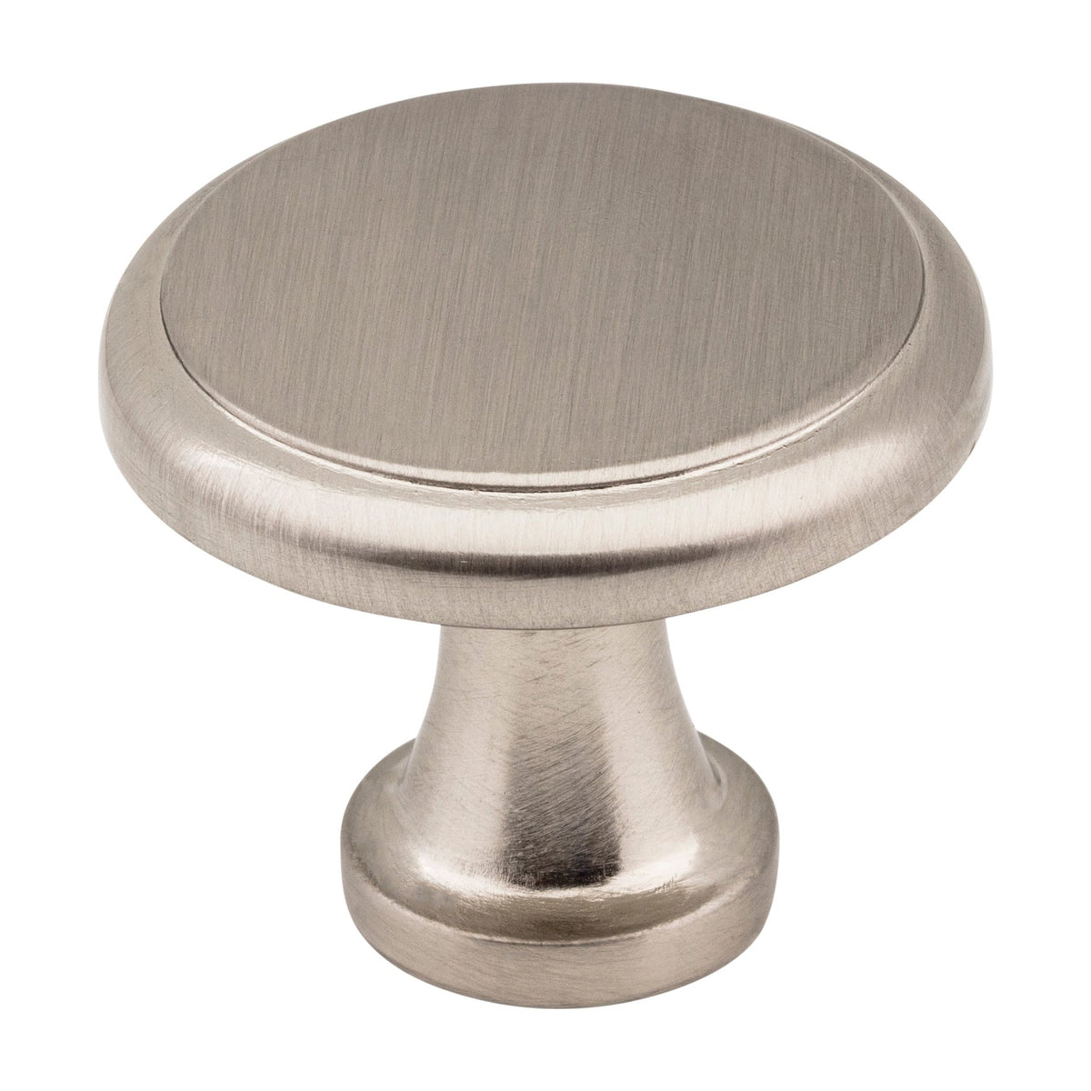 Elements Kenner Handle in Satin Nickel, Knob