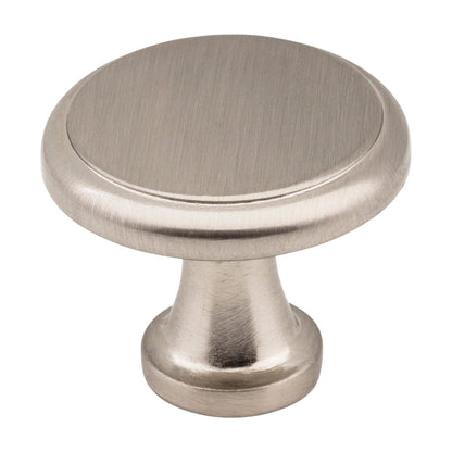 Elements Kenner Handle in Satin Nickel, Knob