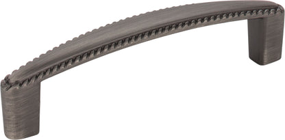 Elements Lindos Handle in Brushed Pewter, 3 3/4"