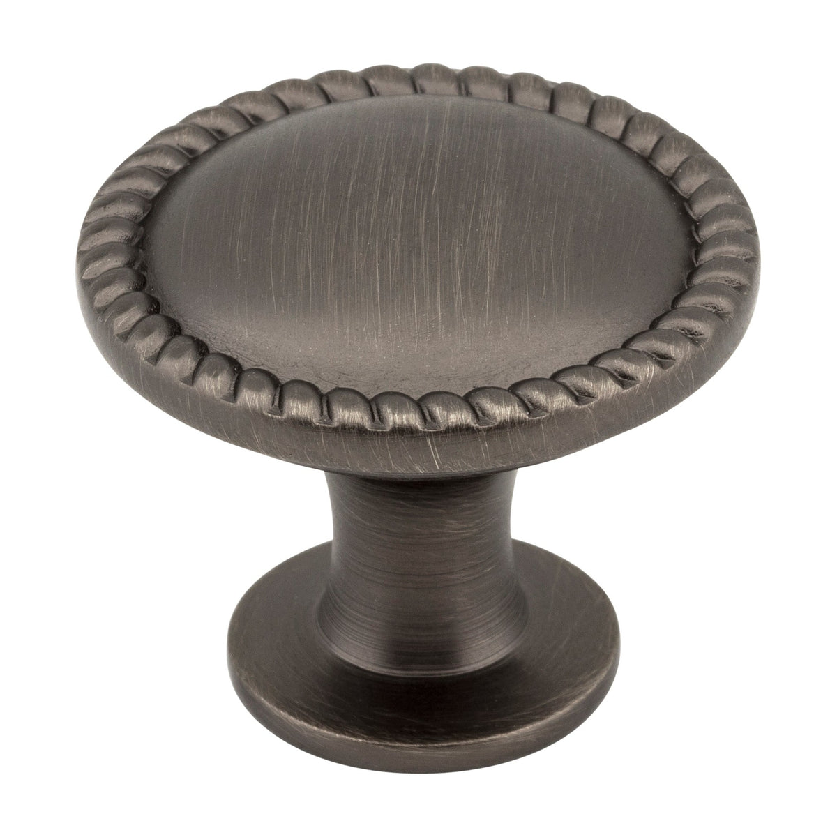 Elements Lindos Handle in Brushed Pewter, 1 1/4" Round Knob