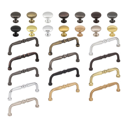 Elements Madison Handle knob and pull in all 14 finishes