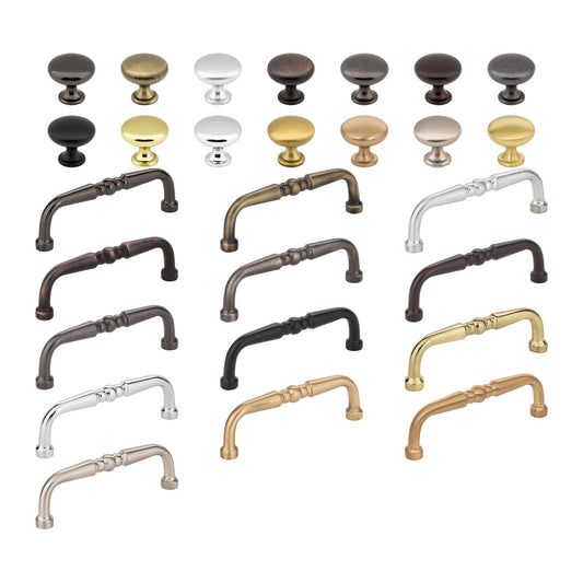 Elements Madison Handle knob and pull in all 14 finishes